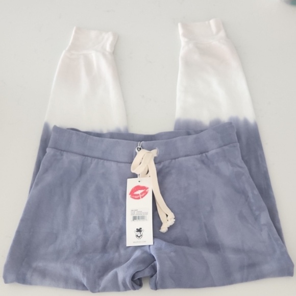 Wildfox Blue Dip Dye Jack Joggers - M - Picture 3 of 4